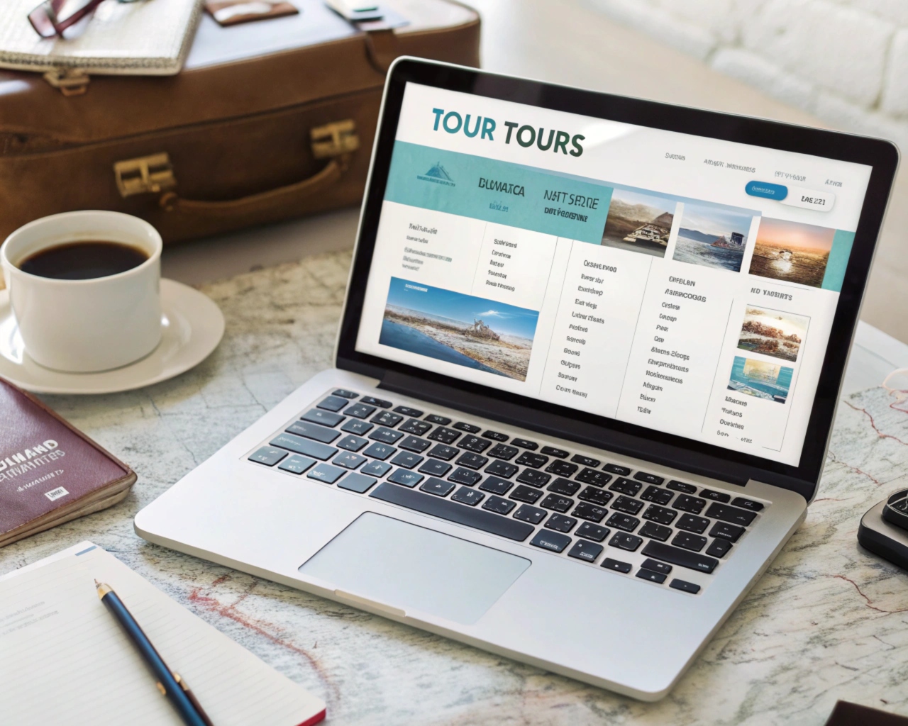 Розробка сайту для турагентства