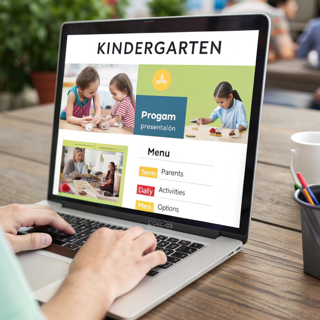 Розробка сайту для дитячого садка