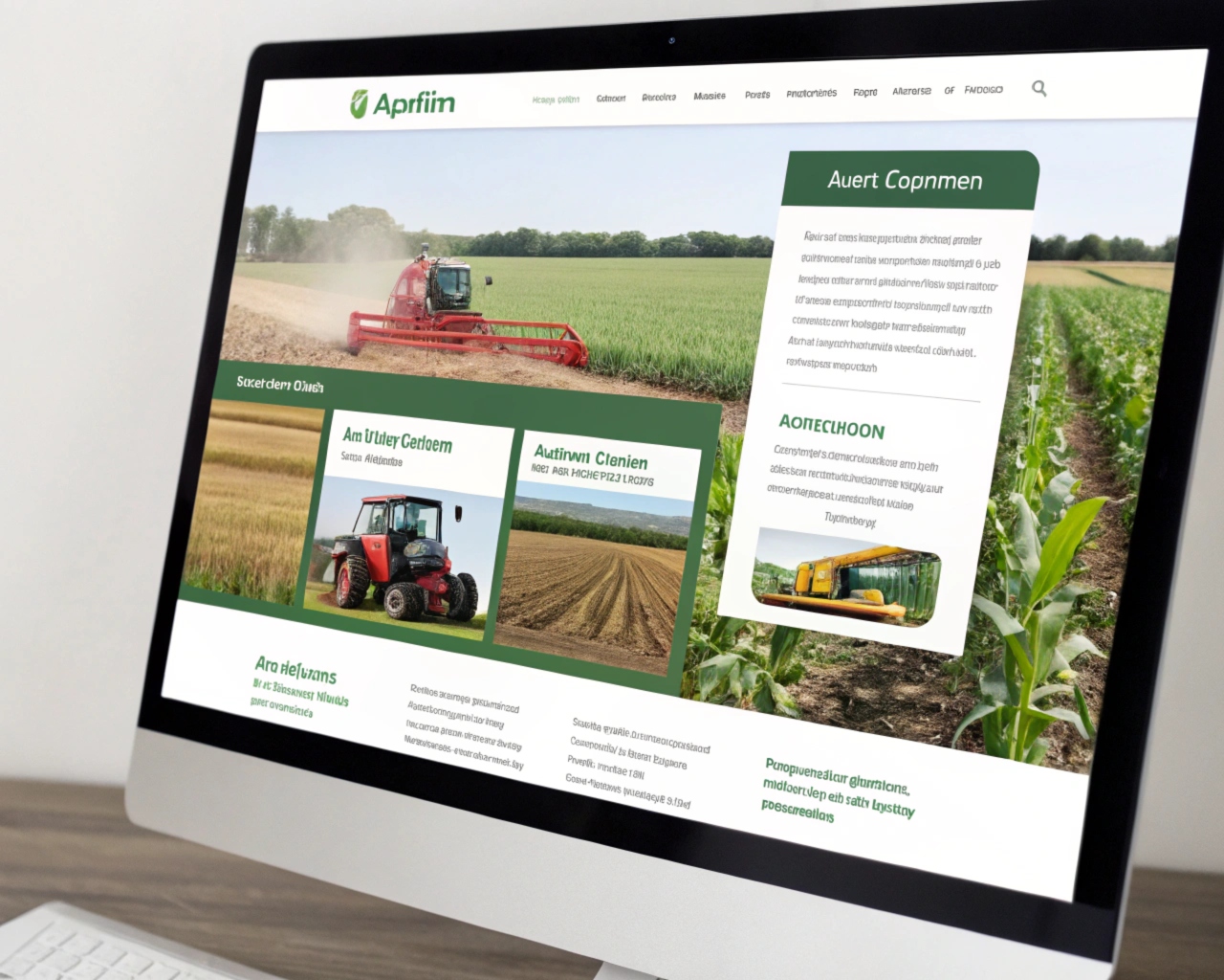Розробка сайту для агрофірми