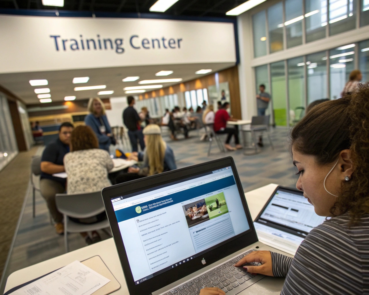 Розробка сайту для тренінгового центру