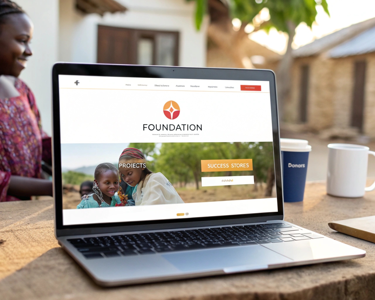 Розробка сайту для фонду допомоги