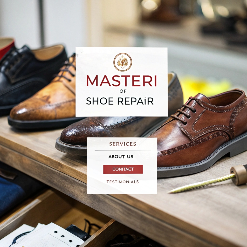 Розробка сайту для майстерні з ремонту взуття