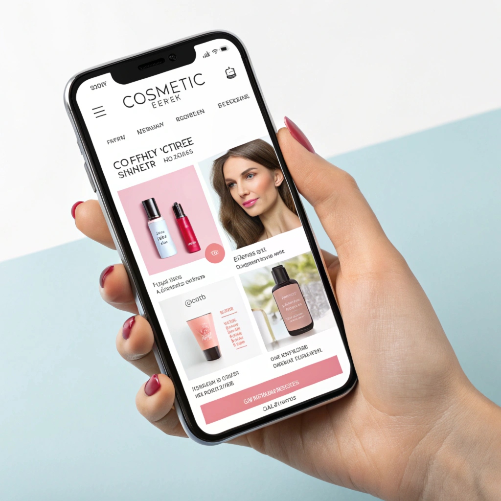 Розробка сайту для магазину косметики